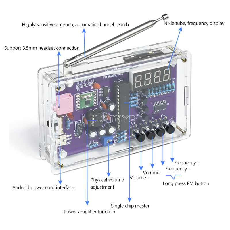Kit elettronico fai-da-te RDA5 - Electronics Repair School recensione e prezzo
